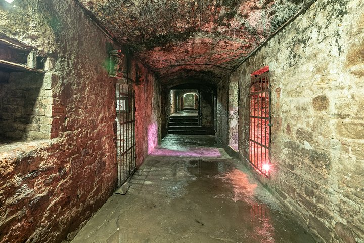 Discover the chilling secrets of Edinburgh's past as you wander through eerie vaults uncovering tales of crime death and the ghosts that may still linger in the shadows.